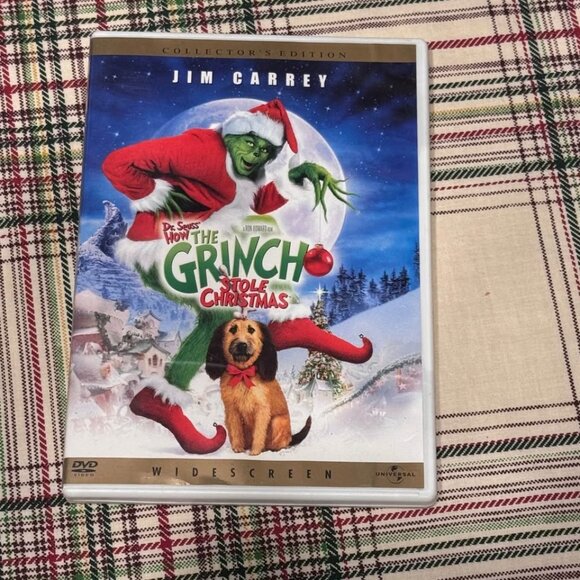 Collector's Edition DVD 2000 Movie Dr. Seuss' How the Grinch Stole Christmas - Picture 8 of 8